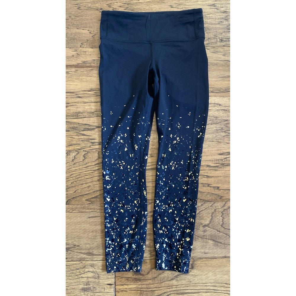 Lululemon Speed Wunder Tight *Lunar New Year Size 6 Black Gold EUC Rare